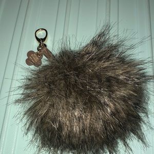 Henri Bendel Pom Pom Key Chain Authentic